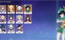 Genshin Impact Top Tier List.