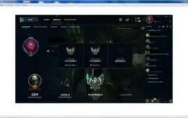 Combo de 2 contas LoL Diamante 2 e Platina V