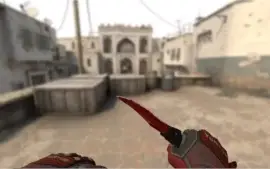 Skin Faca CS:GO Canivete Falchion | Teia Rubra
