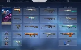 Conta Valorant, R$90 em skins e PLAT 2