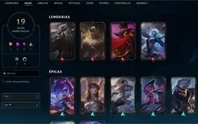 Conta LoL - Lux Elementalista