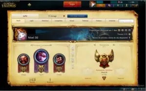 Conta League of legends gold 4