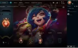 CONTA DE LOL BRONZE 2 COM 4 SKINS 1 SKIN LENDARIA