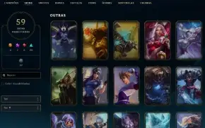 Conta Para Main Sup/Adc Com Swain Hextec