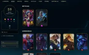 Conta Para Main Sup/Adc Com Swain Hextec