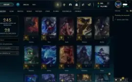 Conta Lol Gold + Valorant Com Skins
