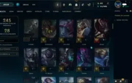 Conta Lol Gold + Valorant Com Skins