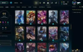 Conta Lol Gold + Valorant Com Skins
