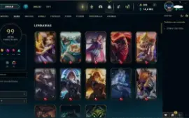 Conta Lol Gold + Valorant Com Skins