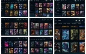 CONTA TOP, COM 217 SKINS, 108 CAMPEÕES