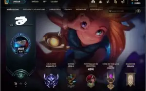 Conta Diamante IV. Todos os champs, 113 skins. 35K essência.