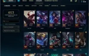Conta de LoL G4 / todos os champs