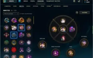 Conta de LoL G4 / todos os champs