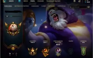 Conta de LoL G4 / todos os champs
