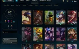 Conta de LoL G4 / todos os champs