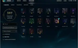 • Conta LOL - Gold V - 120 Champs - 42 Skins •