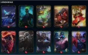Vendo conta do LoL com 520 skins+ todos champs até maio/21