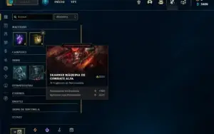 Conta ouro 4 com 30 Champs e 2 Skins + 2 Fragmentos