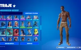 vendo conta de fortinite com travis scott astro jack e etc