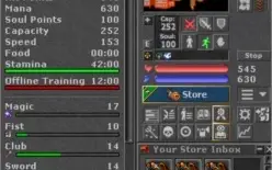 Druid em gentebra lvl 179 + outros chares conforme imagem