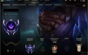 Conta Diamante 4 - League of Legends