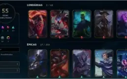 Conta Diamante 4 - League of Legends