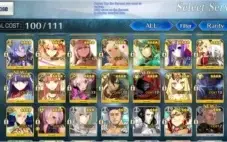 Conta Fate/Grande Order NA 5SSR + 14SR