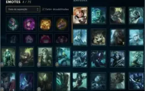 Conta lol PLATINA 4 BARATO