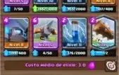 CONTA CLASH LV 11 MUITAS CARTAS UPADAS TOP