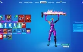 CONTA FORTNITE WONDER E MINTY +263 SKINS