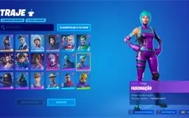 CONTA FORTNITE WONDER E MINTY +263 SKINS