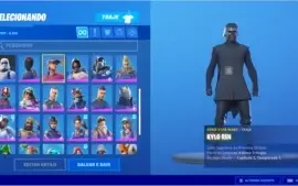 Conta de fortnite (Skins desde a 3 temp)