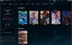 Conta league of legends