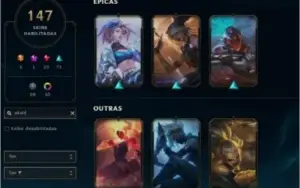 Conta league of legends