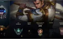 Conta Level 320 LOL (Todos os Champs)