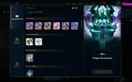 Conta Lol Diamante Iv - Lvl 647 - 402 Skins e muito mais!!