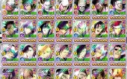 Conta GLOBAL Bleach Brave Souls (36K orbs) End Game. Muitos
