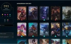 Conta Diamante 1 Server BR 293 skins