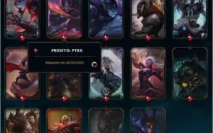 Conta Diamante 1 Server BR 293 skins