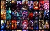 Conta LOL (Gold S6) 89 heróis/75 skins