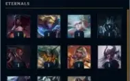 CONTA LEAGUE OF LEGENDS s03 400 SKINS DESAPEGO
