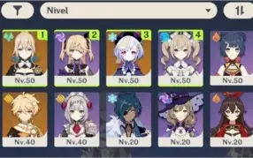 Conta Genshin Impact Rank 28