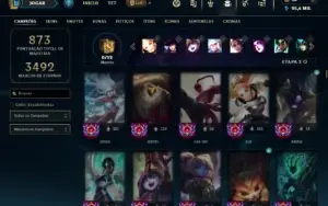 Conta Esm3 Lol  Com Quase Todas As Vitoriosas (Exceto J4)