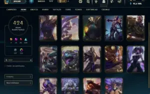 Conta Esm3 Lol  Com Quase Todas As Vitoriosas (Exceto J4)