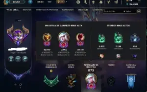 Conta Esm3 Lol  Com Quase Todas As Vitoriosas (Exceto J4)