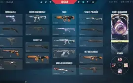 Valorant Conta Fa - FULL ACESSO Diamante 3 Com Skins