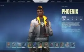 Conta Platina com diversas Skins