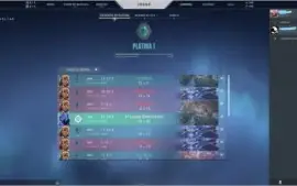 Conta Platina com diversas Skins