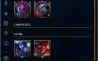 CONTA PRATA 2   3 SKINS+