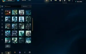 Conta Rara com Rammus Rei, Kayle Juiza e Skins Vitoriosas